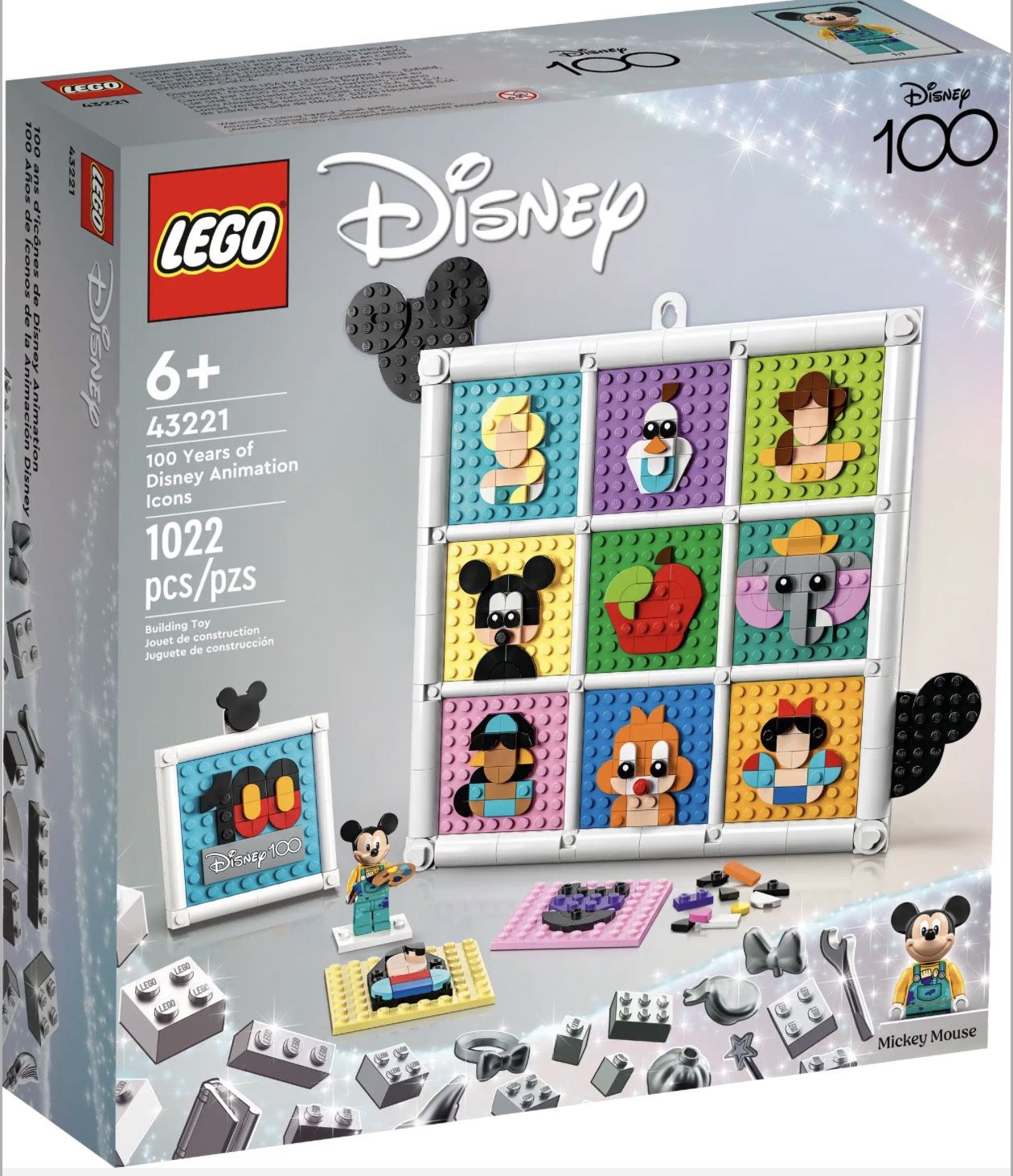 Lego 100 Years of Disney Animation Icons
