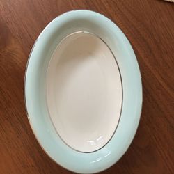 10” Oval China Dish 