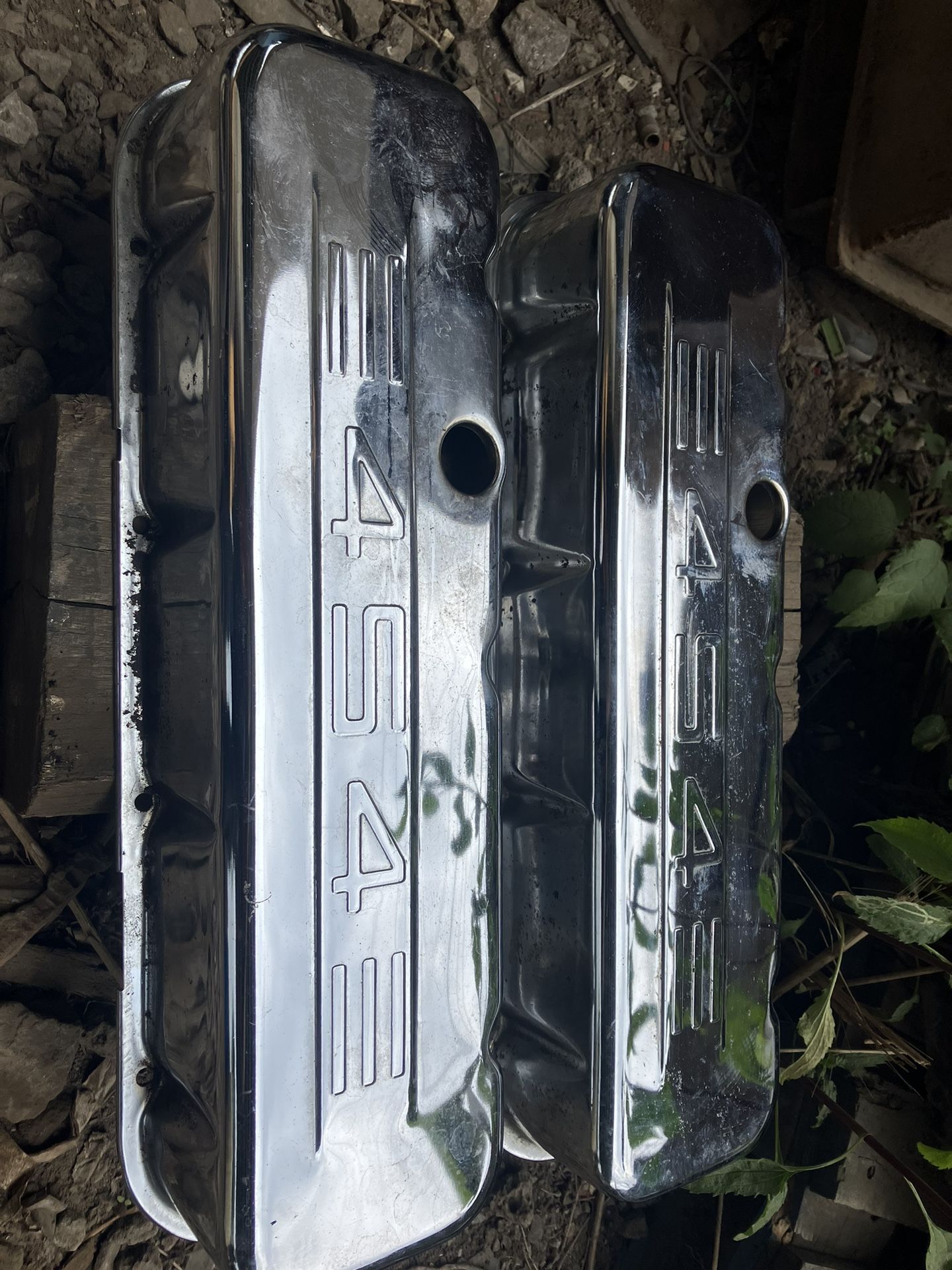 Chrome Valve Covers For 454 Chevy Big Block