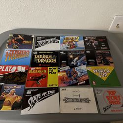 Have Over NES Booklets For Sale