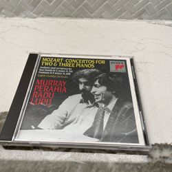 Mozart Concertos for Two and Three Pianos Murray Perahia Radu Lupu Eng Cham Orch