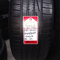 Pair De Tires 245 45 20 Goodyear Eagle RS -A2 