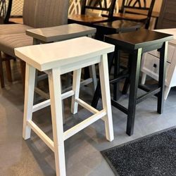 New Saddle Stool Set (2) 