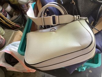Purses and women’s clothing.