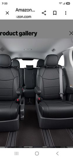 2021-25 1st &2nd row seat covers / capt seats