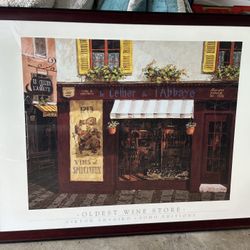 Framed Italian Print 