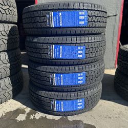 245/75R16LT FOUR NEW TIRES WITH FREE ALIGNMENT