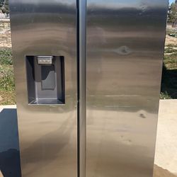 Samsung Stainless Steel Side By Side Refrigerator 