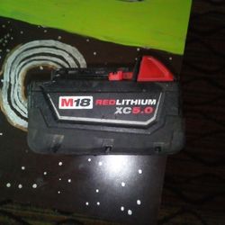 Milwaukee M18 red lithium xc 5.0 Battery