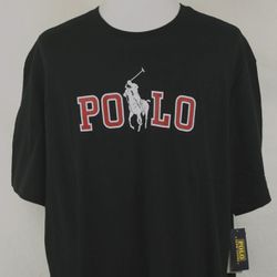 Polo Ralph Lauren T-Shirt Crew Neck Short Sleeve Graphic Size 4XB NWT