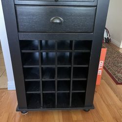 Espresso Wine Rack Cabinet From Bed And bath