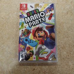 NEW Sealed Super Mario Party For Nintendo Switch 