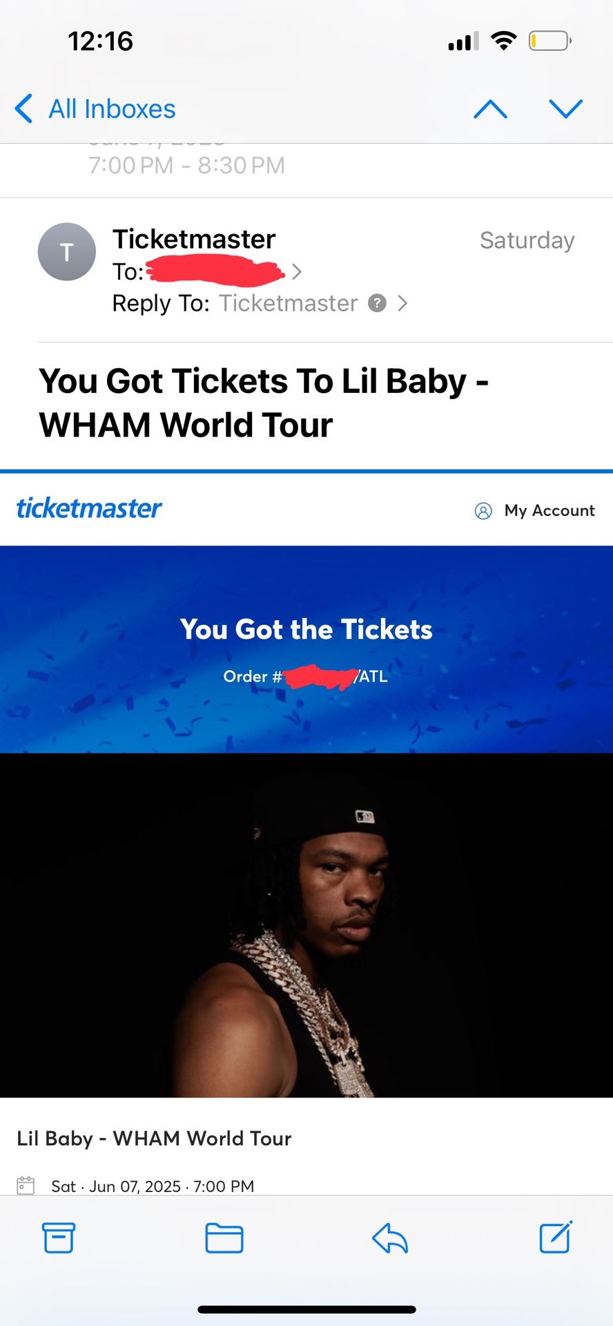 ATL Lil Baby Concert Tickets