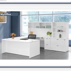 U Shaped Desk Office Furniture 