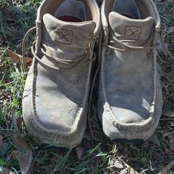 Twisted X MDM0003 The Original 4” Bomber Leather Lace Up Chukka/ Driving Moc 9 W