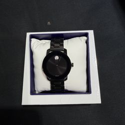 Black Movado women watch