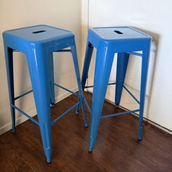 Metal Bar Stools 30”  2x $35