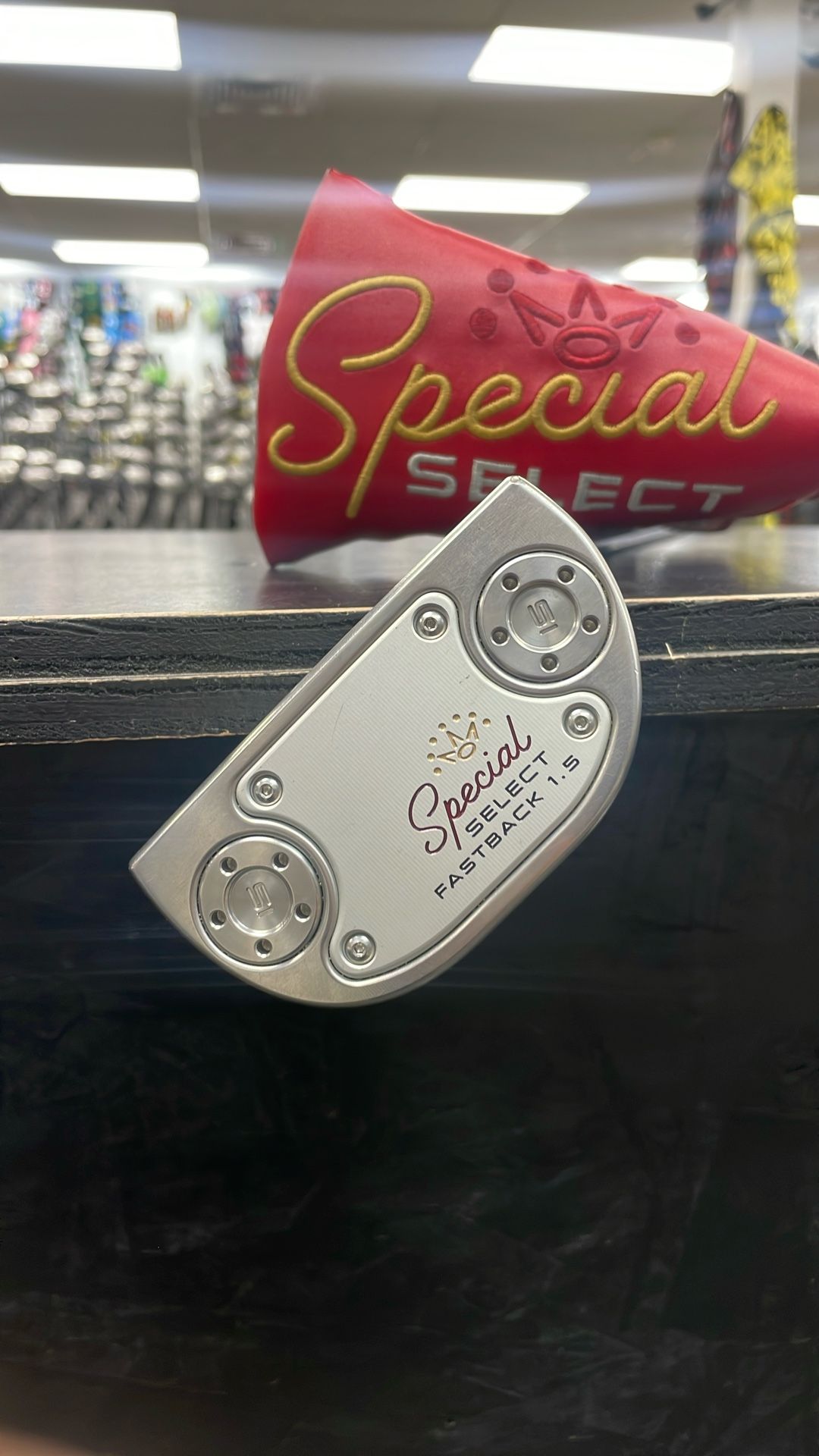 Scotty-Cameron-Special-Select-Fastback-1.5-Putter-34"-Inch-Right-Hand-w/Headcover