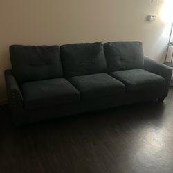 Navy Blue Couch 3 Seat
