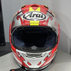 Arai RX-7 Corsair Snell Dot Helmet 