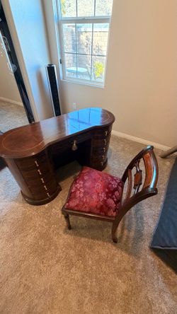 Antique Desk and Chair