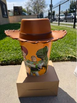 Cinemark - Disney / Pixar Toy Story 5  - Woody's Hat Tin Popcorn Bucket