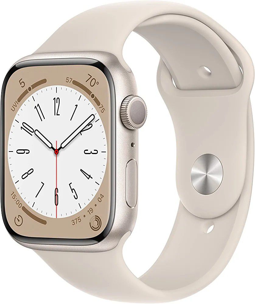 Apple Watch Series 8 [GPS 45mm] Smart Watch w Aluminum Case