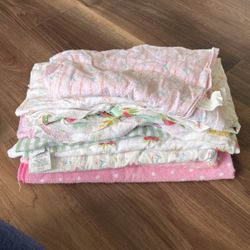Baby swaddle blankets/burp cloths