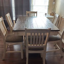 Kitchen Table With 6 Chairs 