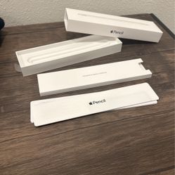 Empty Apple Pencil Box