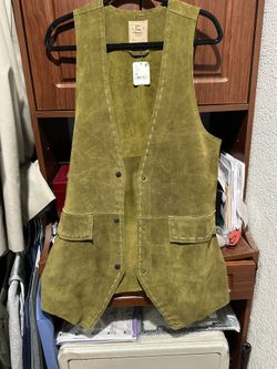 Free People Leather Vest