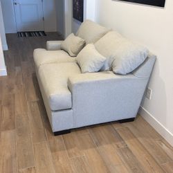 Sofa, Love Seat & Ottoman For Sale