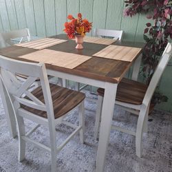 Table With 4 Chairs (Mesa 4 Sillas ) 