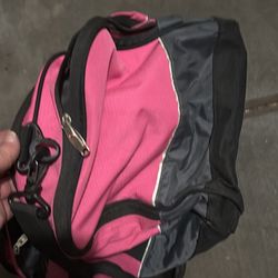 Pink Duffle Bag