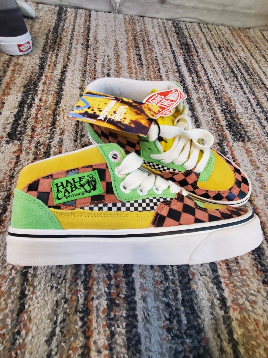Rare Vans Shoes Half Cab X Whack Collab 