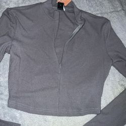 Long Sleeve Crop Top