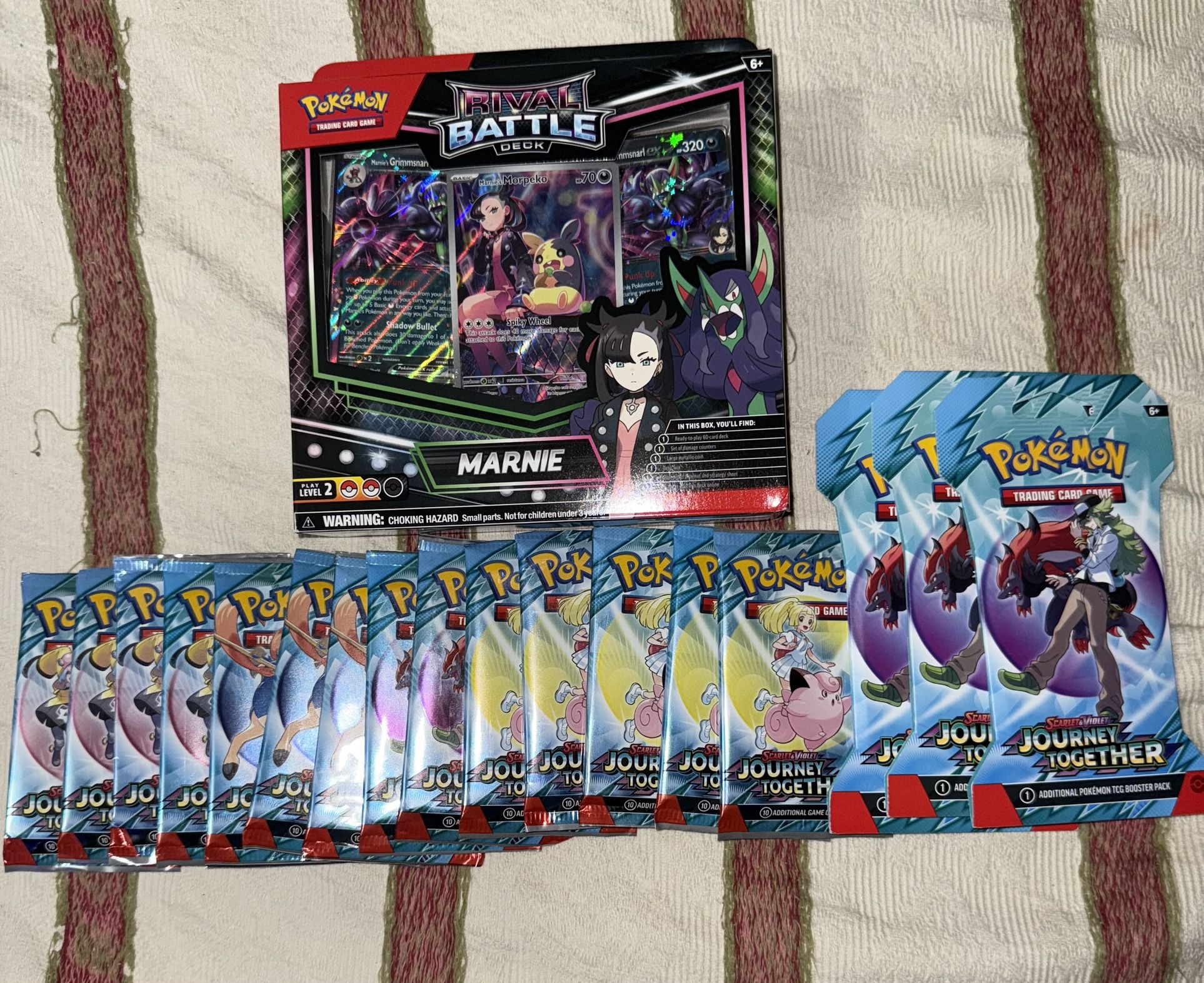 Pokémon Cards Journey Together Packs & Marnie’s RBD