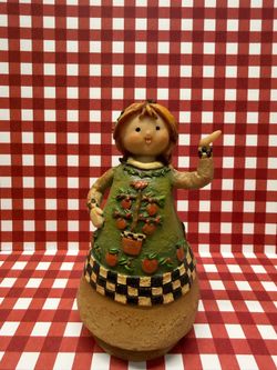 Spinning Musical Angel Figurine