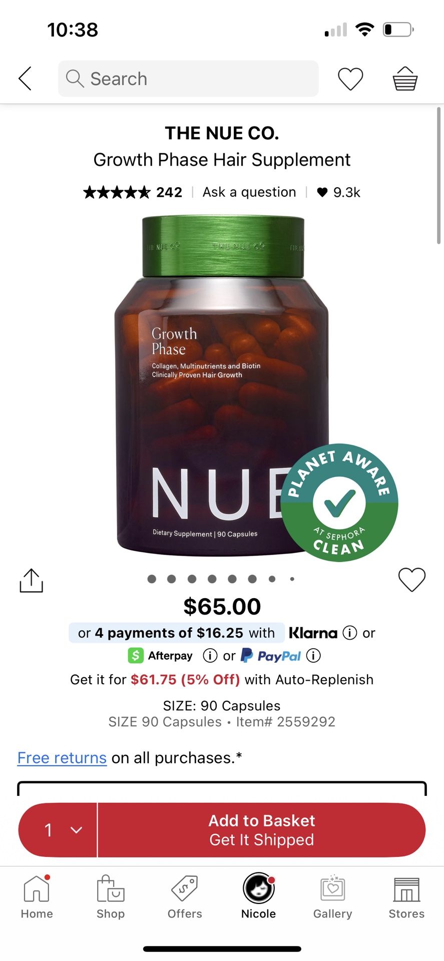 New Nue Supplements