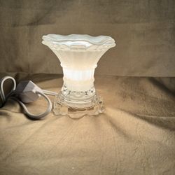Frosted White Oil Burner 