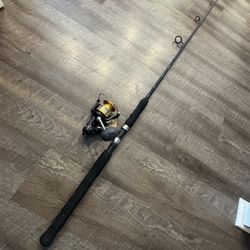 Shimano Baitrunner 6000 New And Shimano Tallus Spinning Fishing Combo. 