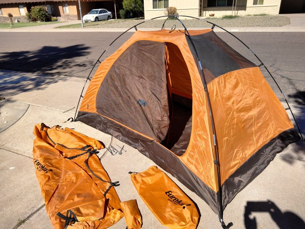 Eureka 2person Tent- Quick Setup!
