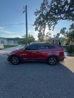 Hyundai Santa Fe XL SUV – Red