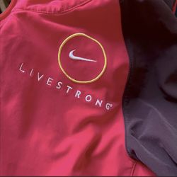 Vintage Nike Live strong Zip up