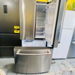 GE Cafe Refrigerator 32” No Credit Needed