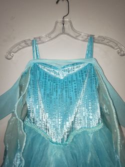 Disney Frozen Elsa Princess Halloween Costume Kid's Size 5/6