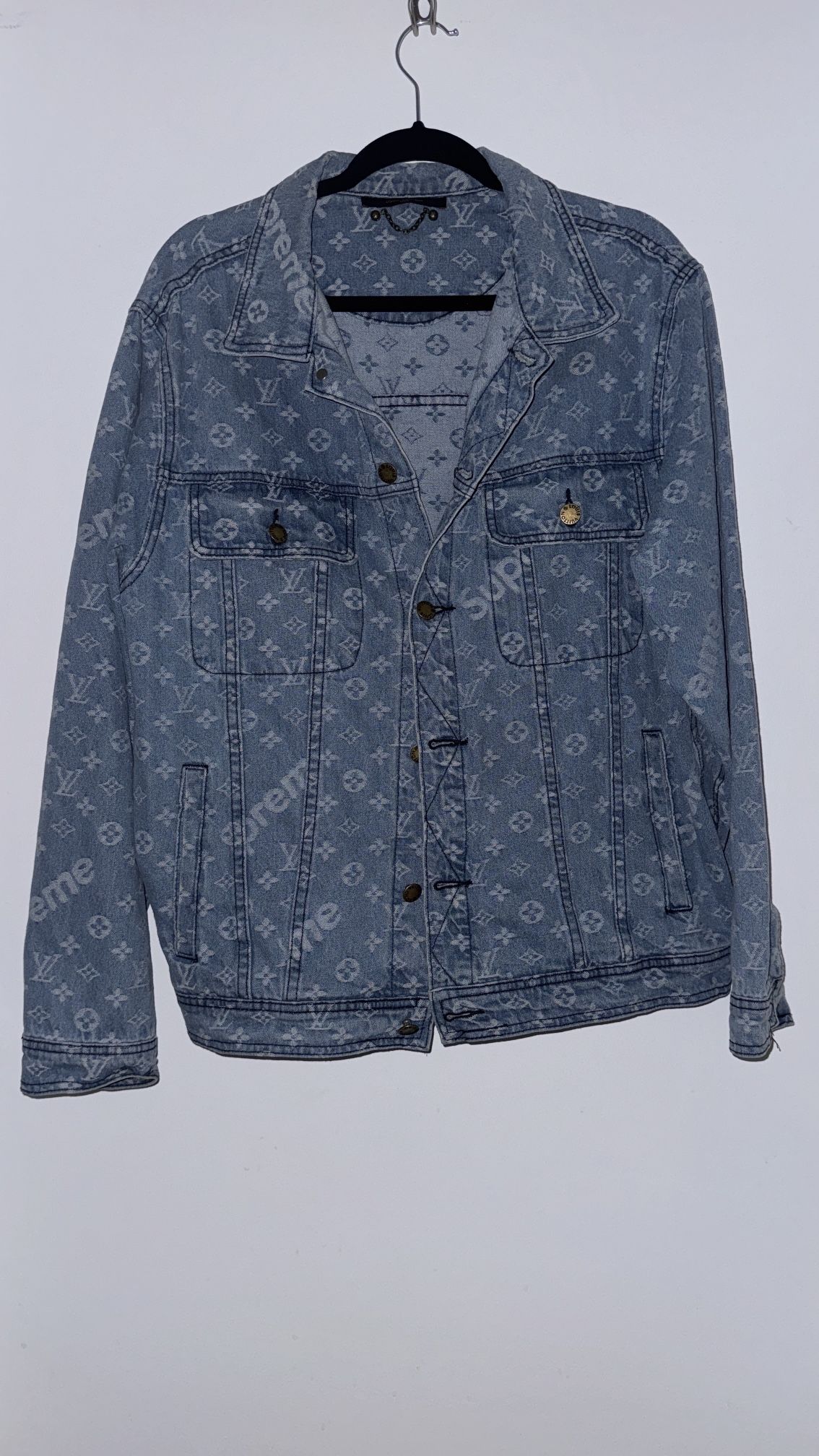 Louis Vuitton Supreme Jean jacket