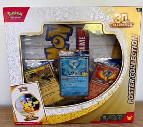 Pokémon TCG 30th Celebration Poster Collection Box