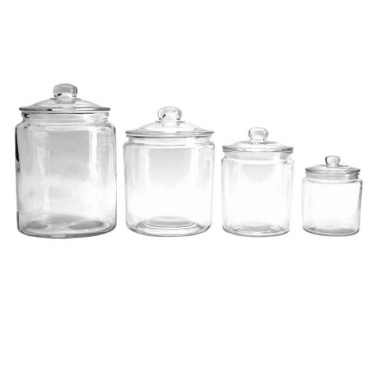Mason Craft & More Jars/Canisters Set Of 4 (New)