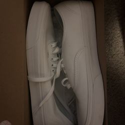 All White Vans